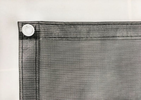 Rメッシュシート黒　450P　10枚入　ｽﾘｯﾄ黒